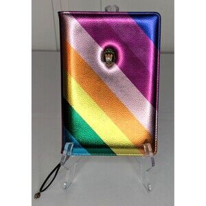 Kurt Geiger Notebook - Metallic Rainbow, Lined, Designer, NWT